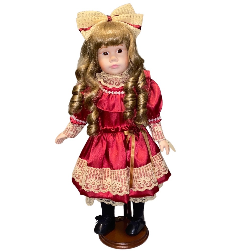The Windsor Collection Lauren Elizabeth Porcelain Doll "Rebecca"